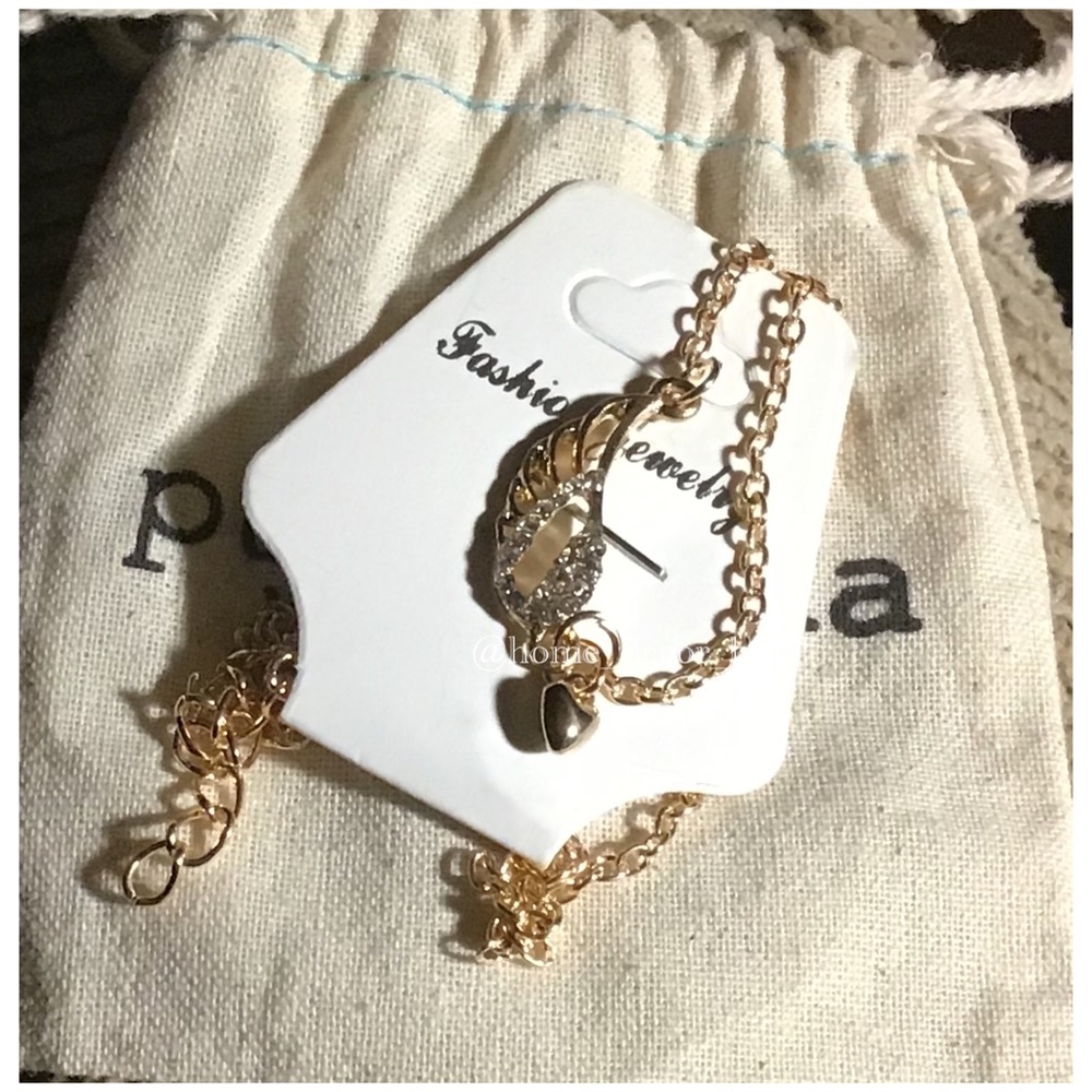 Angel Wing & Her Heart Necklace